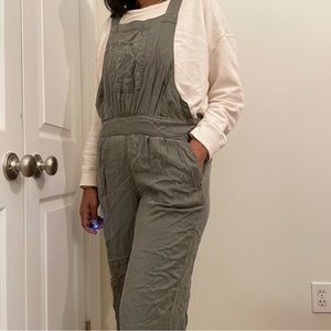 Dear John Wide Leg Romper jumpsuit green